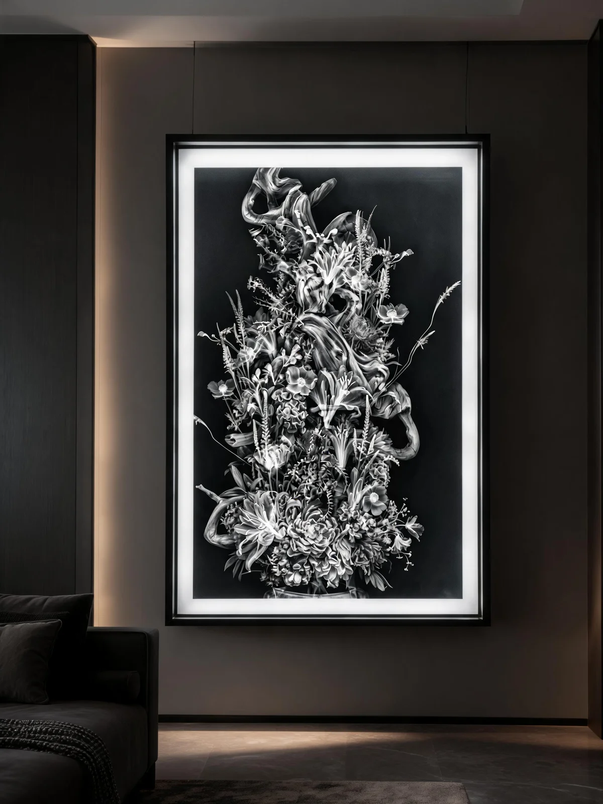 Where Growth Persists shown on a wall in a room
